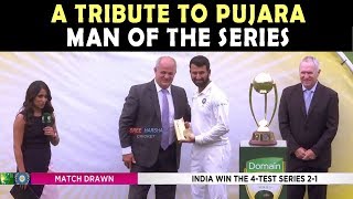 India win 21  Tribute to Pujara  Man of the Series  Australia vs India 4th Test Day 5 2019 [upl. by Tamarah]