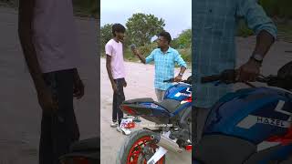 Rs5000 Fine 😥 Modified dominar 400 Disadvantages  bikemodification dominar400 tamil [upl. by Eemiaj]