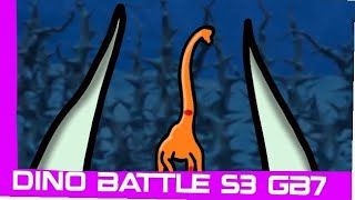 Dino battle s3 GB7 [upl. by Ardnahsal]