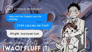 Iwaizumi Gets Jealous ft Oikawa Not Being Able To Walk  IwaOi Fluff   Ethereal Moonlight [upl. by Milson]