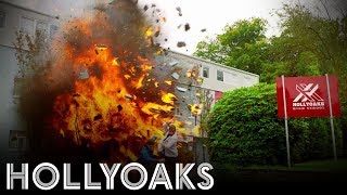 Hollyoaks The School Explodes [upl. by Loise]