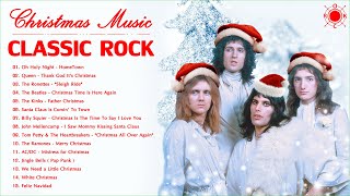 Classic Rock Christmas Music  Best Rock Christmas Songs  Merry Christmas [upl. by Dlopoel847]