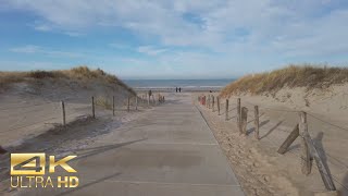 Noordwijk 4K  the Netherlands 🇳🇱 Walk Tour [upl. by Ydnak226]