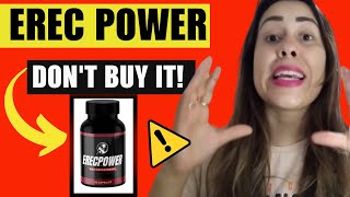 ERECPOWER  SCAM ALERT  ERECPOWER REVIEW – ERECPOWER REVIEWS – EREC POWER – ENDOBOOST [upl. by Nichol108]