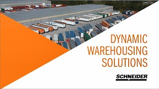 Dynamic Warehousing Solutions by Schneider [upl. by Gayn]