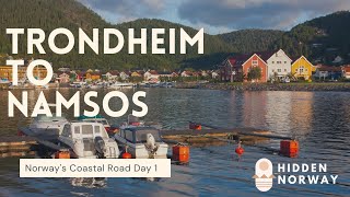 Norways Coastal Road Trondheim to Namsos  Road Trips in Norway [upl. by Ashlen]