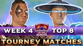 Champions of the Realms 3300 MK1 Week 4 TOP 8  Tournament Matches [upl. by Seraphina]