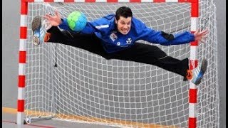 Handball GOALKEEPER SAVES 2 201819 [upl. by Atteloiv114]