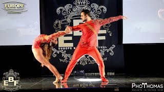 Oleg y Yaiza 1st Place  Europe Bachata Festival 2018 [upl. by Benco]