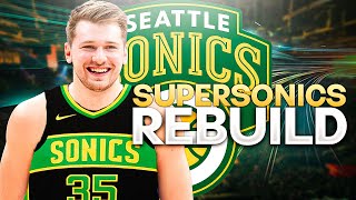 SEATTLE SUPERSONICS EXPANSION REBUILD NBA 2K24 [upl. by Felicia]