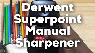 Derwent Mini Helical Pencil Sharpener Review [upl. by Eiramnna]