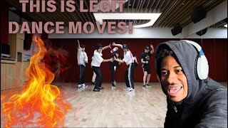 STRAY KIDSDOMINO DANCE PRACTICE REACTION  🤯 [upl. by Nwahsan433]