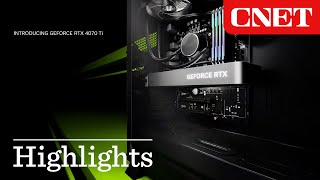 Watch Nvidia Reveal RTX 4070 Ti GPU CES 2023 [upl. by Alemap]