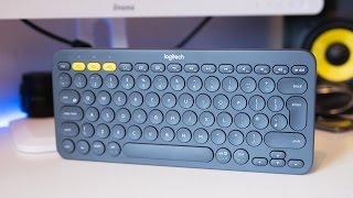 Logitech K380 Multi Device Keyboard Review 4K [upl. by Zachariah]