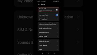 How to EnableDisable call flash Light Techno pova 5 pro call flash settings  shorts [upl. by Torrin]