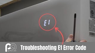 E5 Error Code  Mini Split Troubleshooting CooperampHunter [upl. by Markson]