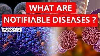 What are NOTIFIABLE DISEASES How does it help in elimination and control of various diseases UPSC [upl. by Dlawso]