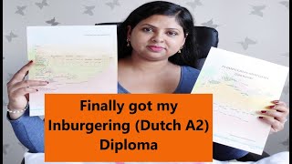 Got my Inburgering Dutch diploma 😍 Life updateSharing good news [upl. by Dulcle]