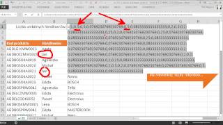 excel231  Liczenie unikalnych wartości  SUMAILOCZYNÓW LICZJEŻELI [upl. by Ahsinnor64]