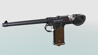 Borchardt C93 pistol [upl. by Barcellona]