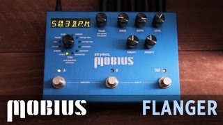 Strymon Mobius  Flanger Machine audio demo [upl. by Cletus]