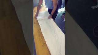 How to fold a mattress protectors [upl. by Rivalee]