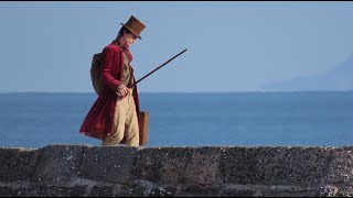 Timothee Chalamet on Wonka film set in Lyme Regis [upl. by Dnalyram796]