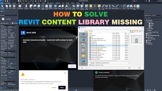 Revit Content Library missing [upl. by Sherborne154]