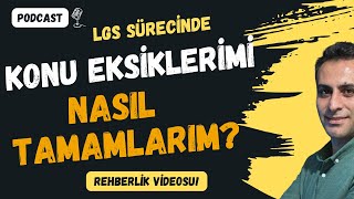 LGS  Konu Eksiklerimi Nasıl Tamamlarım ❓ [upl. by Lebanna]