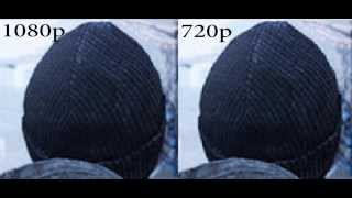 1080p vs 720p Explanation Differences AntiAliasing Jaggies [upl. by Hahcim220]