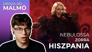 Misja Eurowizja Droga do Malmö  HISZPANIA  Nebulossa  Zorra  REAKCJA 8 ENG SUBS [upl. by Nairahcaz]