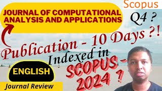 Christo Ananth  Journal of Computational Analysis and Applications  Genuine Review  English [upl. by Enicar]