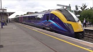 Trains at Maidenhead Evening Peak  090816 [upl. by Brazee]