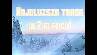 Najdłuższy zjazd w Zieleńcu  Zieleniec 2k19 ❄️🌲 [upl. by Kantos]