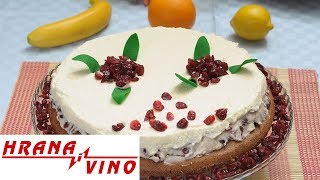 Torta sa brusnicama  Hrana i Vino SR [upl. by Latsirhc922]