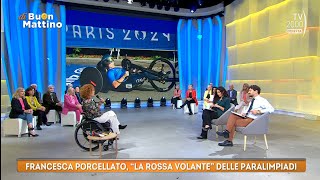 Di Buon Mattino Tv2000  Francesca Porcellato la quotrossa volantequot delle Paralimpiadi [upl. by Marr549]