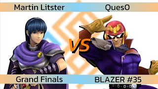 Martin Litster Vs Ques0  BLAZER 35 Grand Finals [upl. by Abehs]