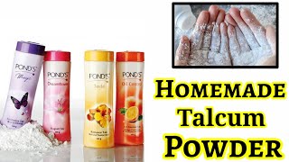 DIY Talcum Powder at Home  Homemade Talcum Powder  How to Make Talcum Powder at Home [upl. by Erdnoid14]