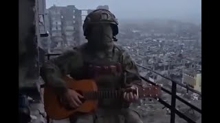 Russian soldiers sings Just dont tell mom that Im going to Bakhmut [upl. by Rafaelita]