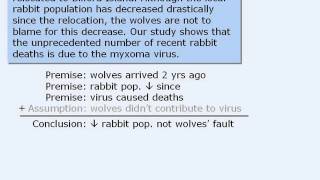 2 Dissecting a GMAT Critical Reasoning Argument [upl. by Loux323]