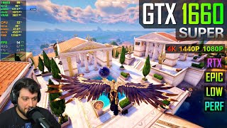 GTX 1660 SUPER  Fortnite Chapter 5 [upl. by Pas]