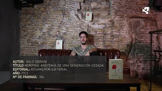 Galo Abraín presenta su novela Morfina en Atónitos Huéspedes [upl. by Gavrah684]