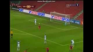 GOAL RAUL RUSESCU Copenhaga  Steaua Bucuresti 01  06122012 [upl. by Azilem]