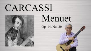 Menuet Op 14 No 20 in G Major M Carcassi [upl. by Bianca712]