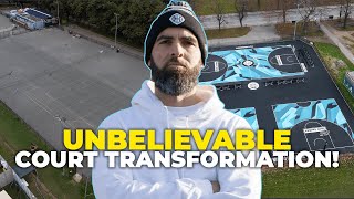 How to renovate your local basketball court  behind the scenes of Clapham Common renovation Vlog [upl. by Penrod]