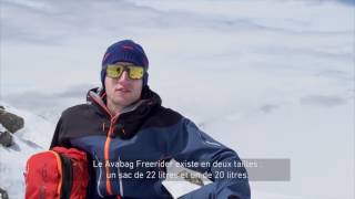 Présentation du sac Airbag Freerider Ortovox [upl. by Snowber]