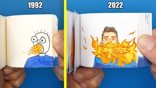 Remaking My Favorite Flipbook 30 YEARS LATER [upl. by Anairo]