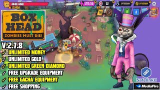 UPDATE ‼️ BOX HEAD  ZOMBIE SURVIVAL MOD APK VERSI TERBARU 278  UNLIMITED RESOURCES [upl. by Delwyn]