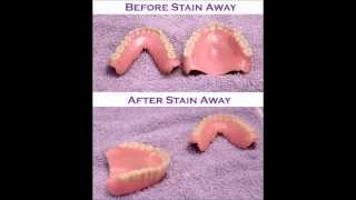 Stain Away Denture Cleaner Review amp How to [upl. by Nauh756]