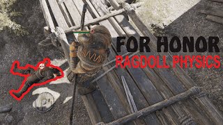 FOR HONOR  Ragdoll Physics Ledge Executions Ft Ruinous [upl. by Amberly]